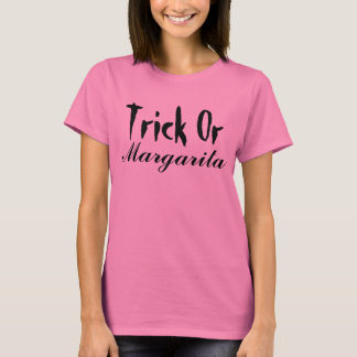 Trick or Margarita lustiges Halloween-Shirt T-Shirt