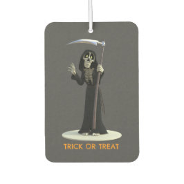 Trick or Treat. Cartoon Grim Reaper Autolufterfrischer