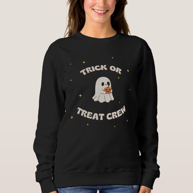 Trick or Treat Crew FrauenSweatshirt Sweatshirt (Vorderseite)