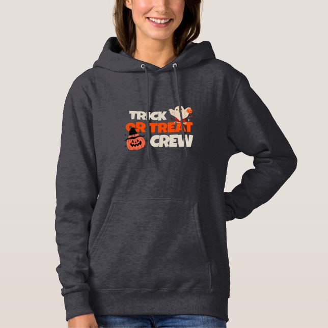 Trick or Treat Crew Sweat - shirt à capuche (Devant)