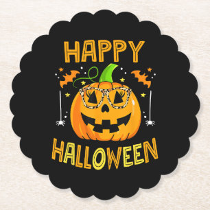 Trick or Treat Halloween Funny Pumpkin Happy Hallo Untersetzer