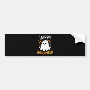 Trick or Treat Halloween Ghost Autoaufkleber
