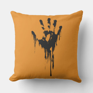 Trick or Treat Halloween-Handabdruck Kissen
