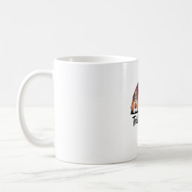 Trick or Treat Halloween Kaffeetasse (Links)