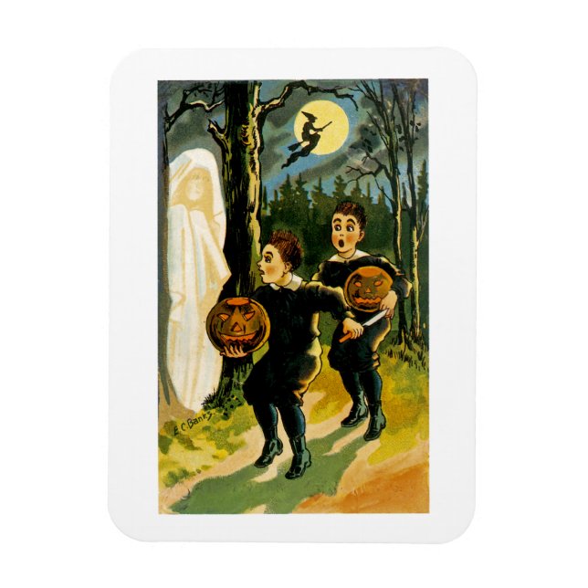Trick or Treat Halloween Magnet (Vertikal)