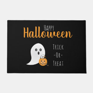 Trick or Treat Happy Halloween Ghost Spooky Fußmatte