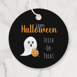 Trick or Treat Happy Halloween Ghost Spooky Geschenkanhänger