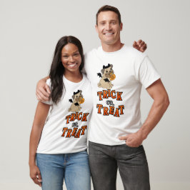 Trick or Treat Happy Halloween Niedlicher Hallowee T-Shirt