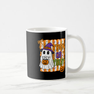 Trick or Treat Happy Halloween Pumpkin Ghost Boy G Kaffeetasse