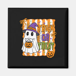 Trick or Treat Happy Halloween Pumpkin Ghost Boy G Magnet