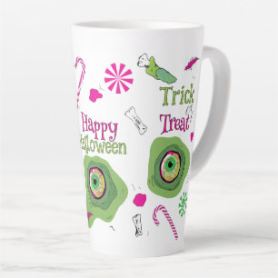 Trick or Treat Happy Halloween Sweet Death + Candy Milchtasse