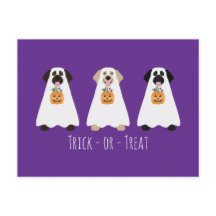 Trick or Treat Labrador Retriever Ghost Hunde