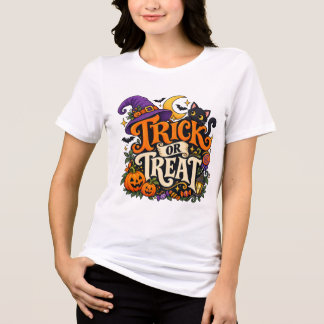 Trick or Treat Magic Halloween Frauen T-Shirts 