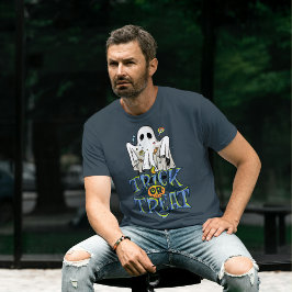 Trick or Treat Men Halloween T - Shirt