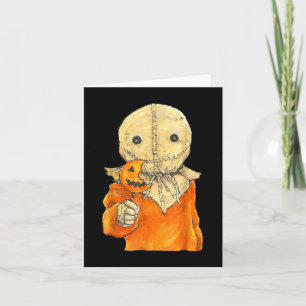 Trick or Treat Niedlich Skull Halloween 2025 Kostü Karte