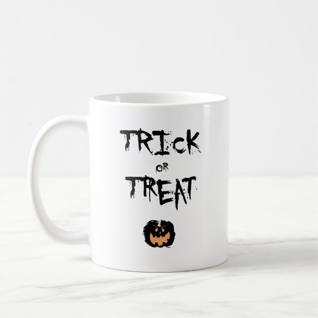 Trick or treat pumpkin kaffeetasse (Links)