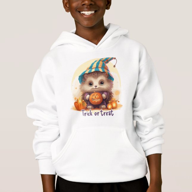 Trick or treat too hoodie (Vorderseite)