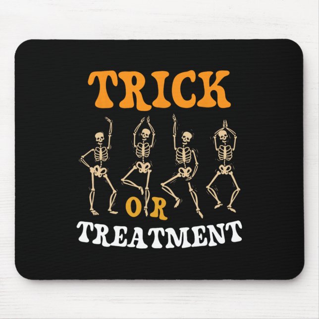 Trick or Treatment Physical Therapy Skeleton Pt Ha Mousepad (Vorne)