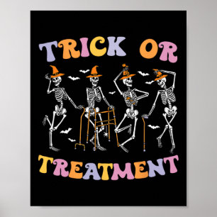 Trick or Treatment Pt Physical Therapist H Poster