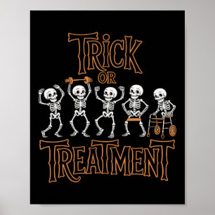 Trick or Treatment Pt Physical Therapist H Poster
