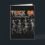 Trick Or Treatment Pt Physiotherapeut Physiotherap Karte<br><div class="desc">Trick Or Treatment Pt Physiotherapeut Physiotherapeutin Halloween</div>