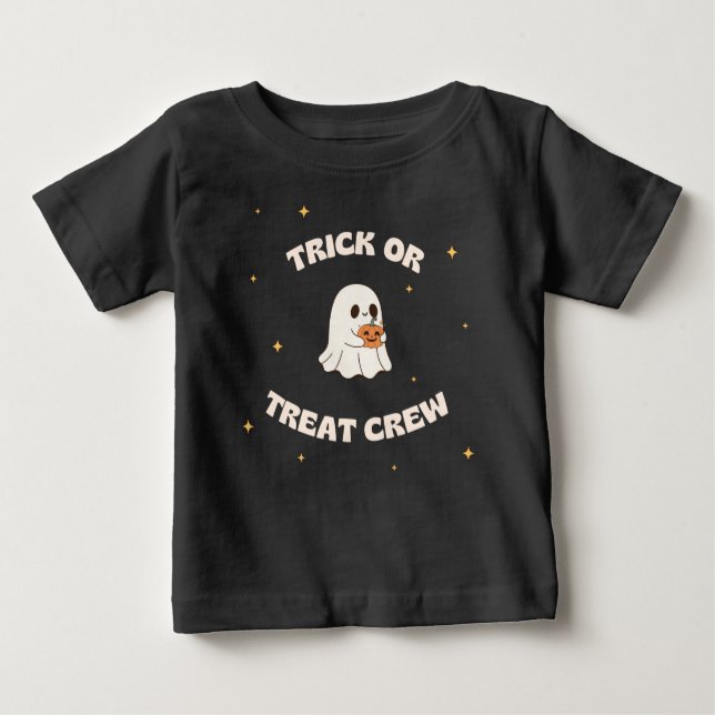 Trick or Tree Crew Baby T - Shirt (Vorderseite)