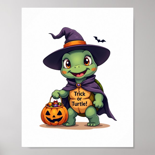 Trick-or-Turtle Poster (Vorne)