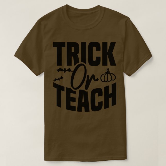 Trick Ou Teach TShirt 1 (Design devant)