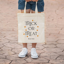 Trick ou traitement Halloween Sac fourre-tout pers