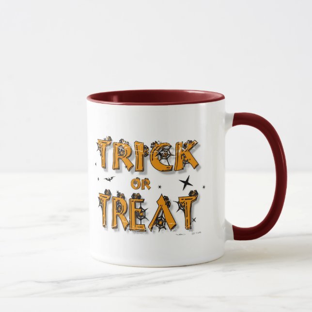 Trick ou traitement - Mug à 2 côtés (Droite)