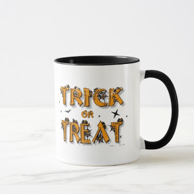 Trick ou traitement - Mug à 2 côtés (Droite)