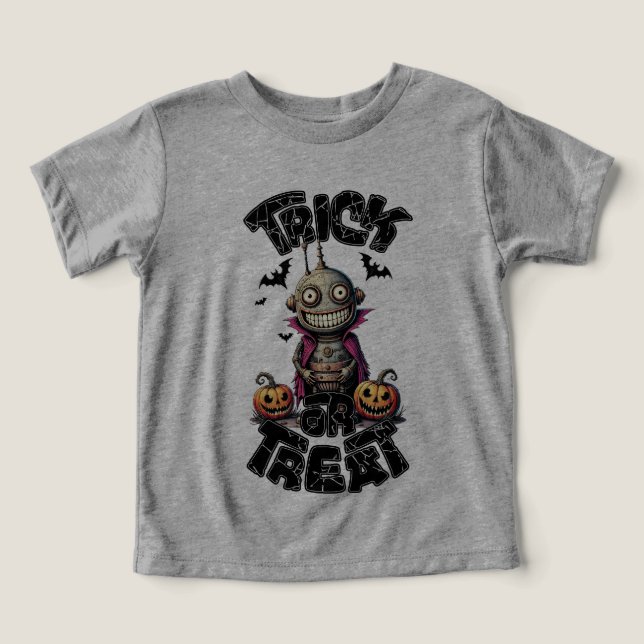 Trick ou traitement, style robot (Design Recto)