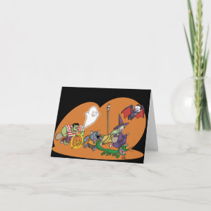 Trick ou Treat carte pour notes