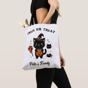 Trick Ou Treat Personnalisé Sac fourre-tout de cha