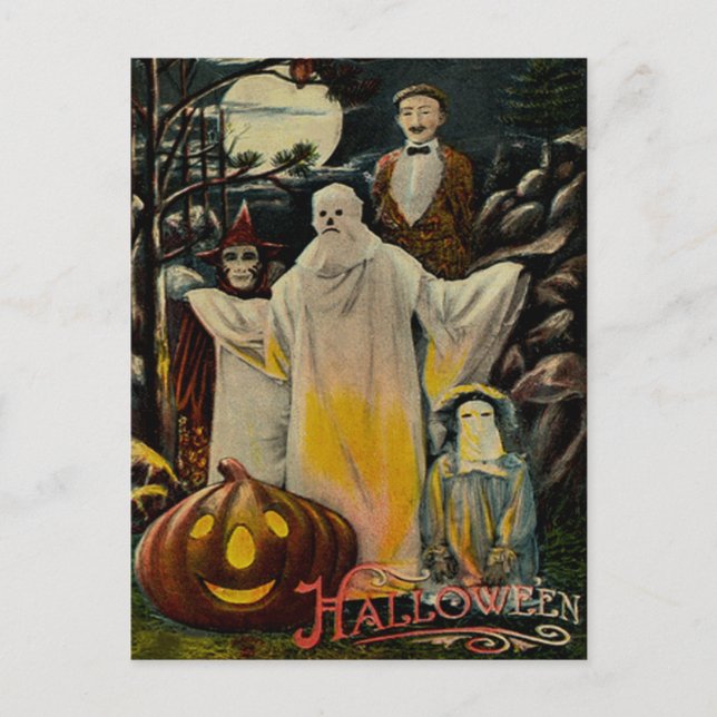 Trick R' Treaters Postkarte (Vorderseite)