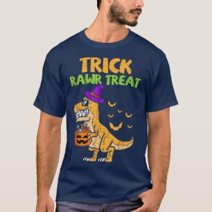 Trick Rawr Leckerei Dinosaur Tre Hexch Pumpkin Fun T-Shirt