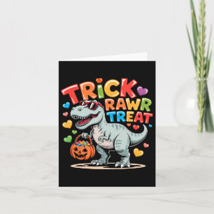 Trick Rawr Leckerei Dinosaur Trex Kleinkind Boys H Karte