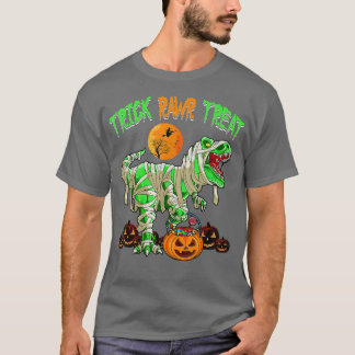 Trick Rawr Leckerei Halloween Dinosaur Tre Boys To T-Shirt