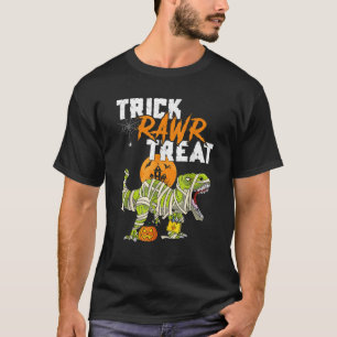 Trick Rawr Leckerei T Rex Dinosaur Mummy Boys Funn T-Shirt