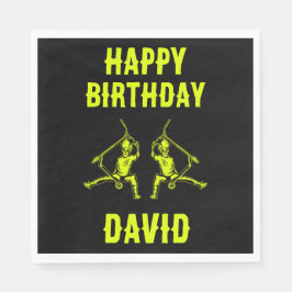 Trick Scooter Rider Birthday Serviette