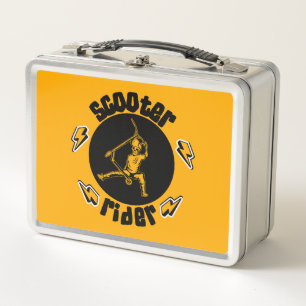Trick Scooter Rider Metall Brotdose