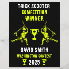 Trick Scooter Rider Prize