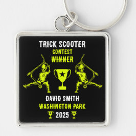 Trick Scooter Rider Prize Schlüsselanhänger