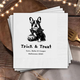 Trick & Treat individuelle Haustier-Servietten für Serviette