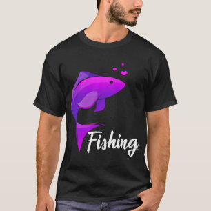 Trick unsere Forelle Halloween-Design für fischige T-Shirt