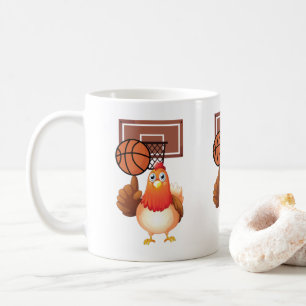 Trickfilm-Tier Basketball Kaffeetasse