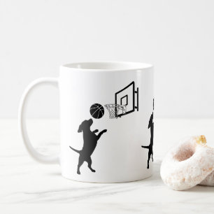 Trickfilm-Tier Basketball Kaffeetasse