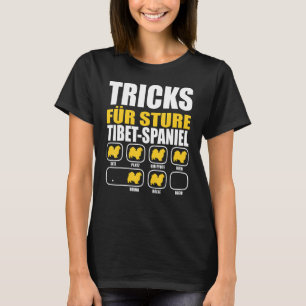 Tricks für einen reinen tibetischen spanischen T - T-Shirt