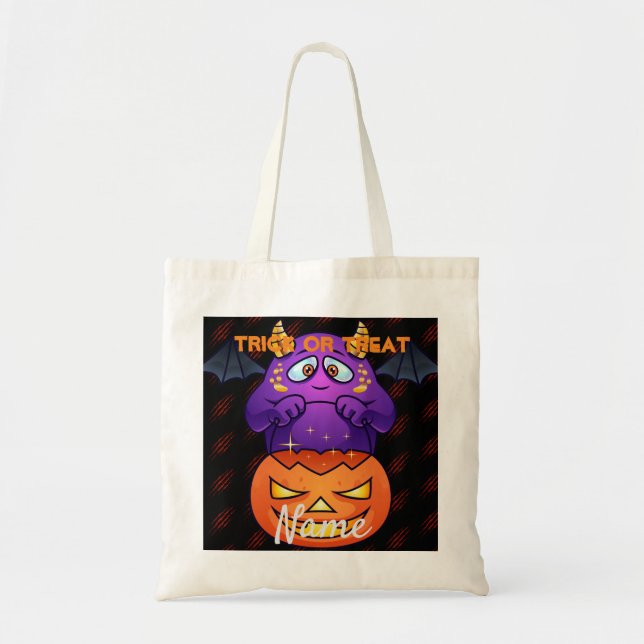 Tricks oder Behandlungen Tragetasche (Vorne)