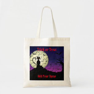 Tricks oder Treats Happy Halloween Tragetasche